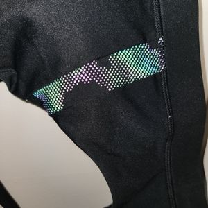 ZYIA • Black camo reflective brilliant bra | L